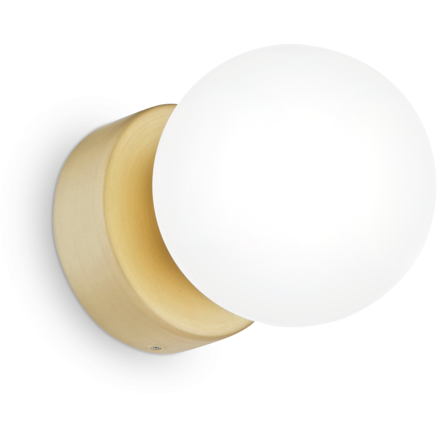 Ideal Lux Lighting Perlage Wall Light Brass - Brass