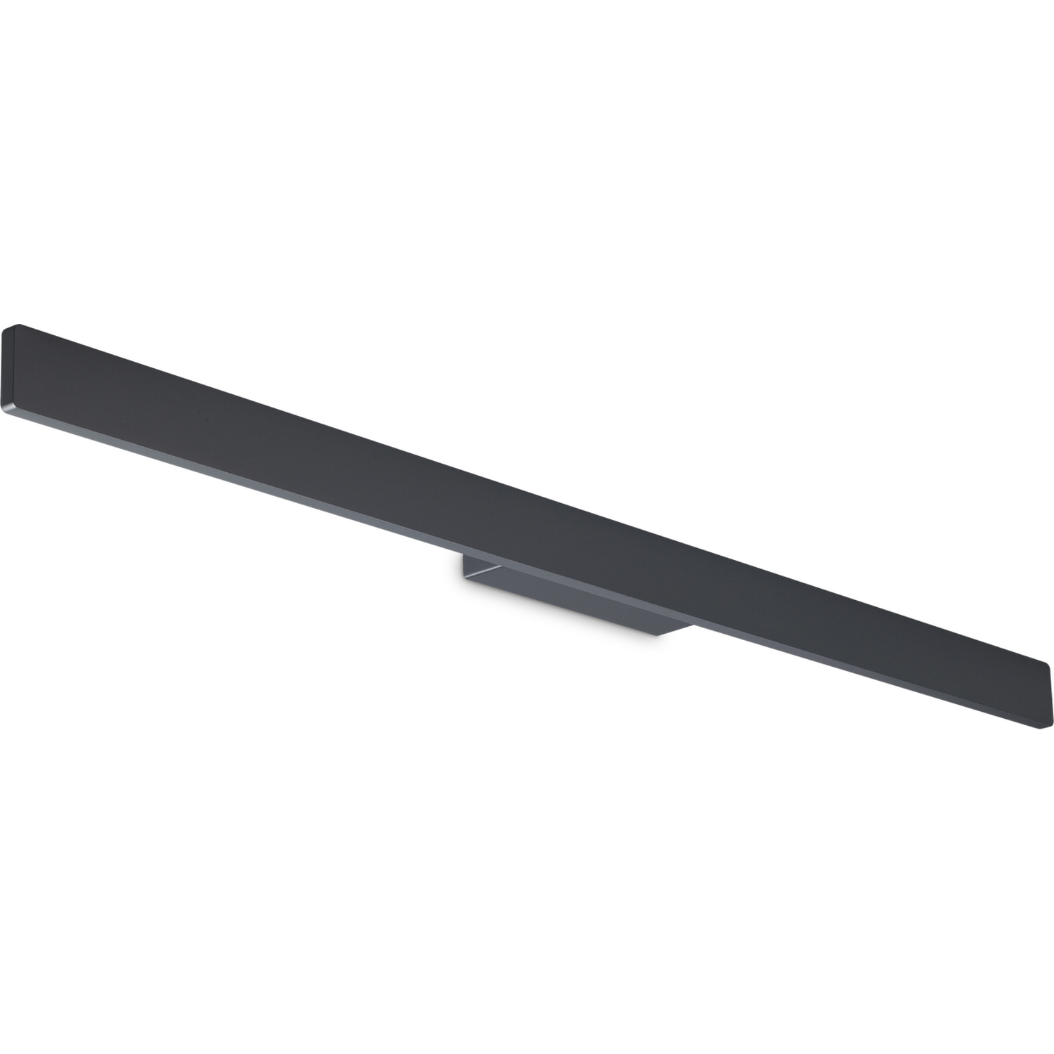 Ideal Lux Lighting Linea Wall Light Black A - Black