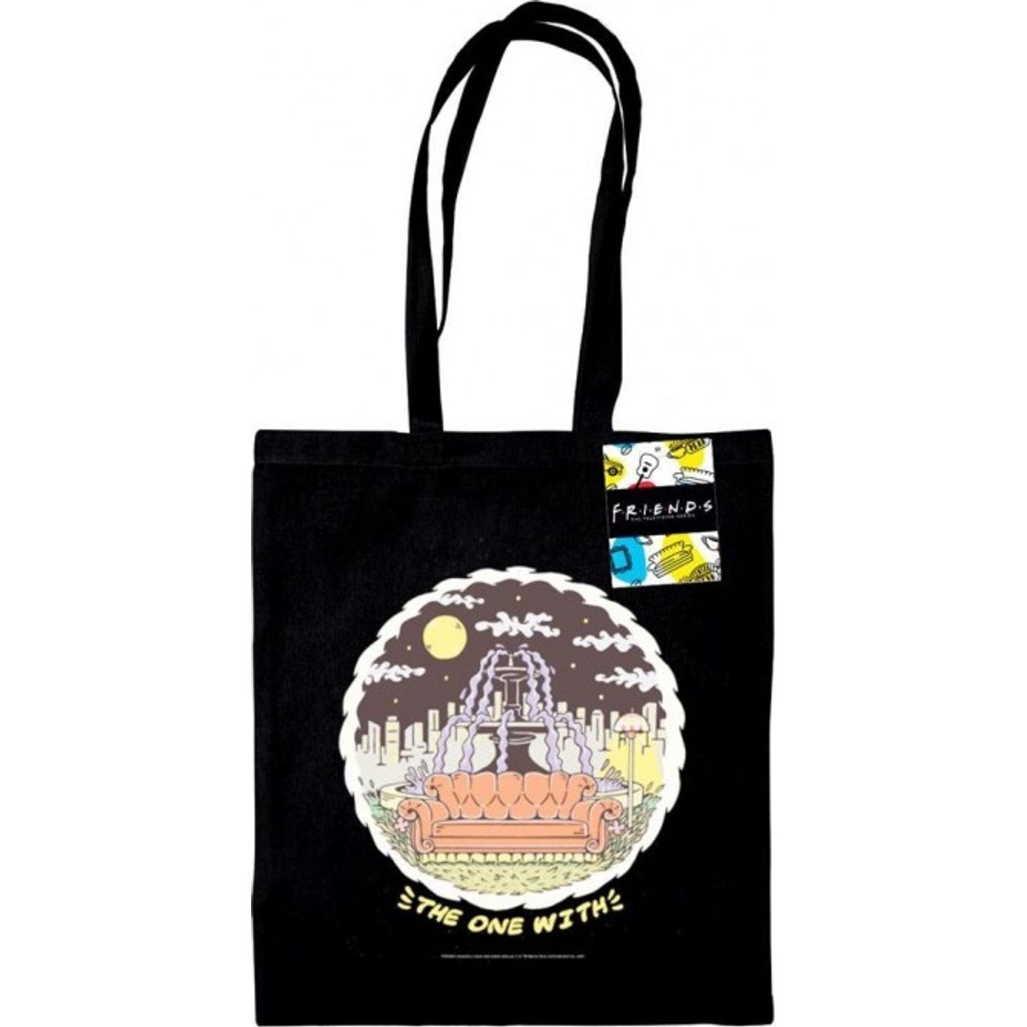 Friends The One With Tote Bag - Black