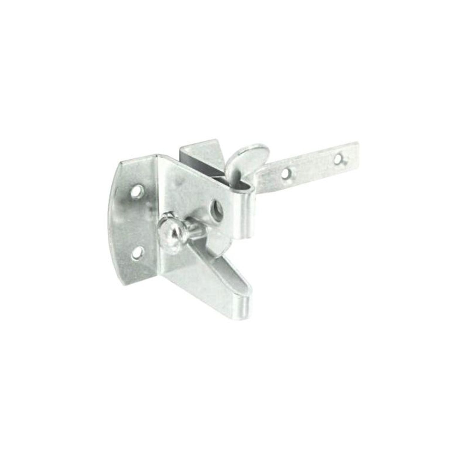 Securit Zinc Plated Gate Latch - Silver