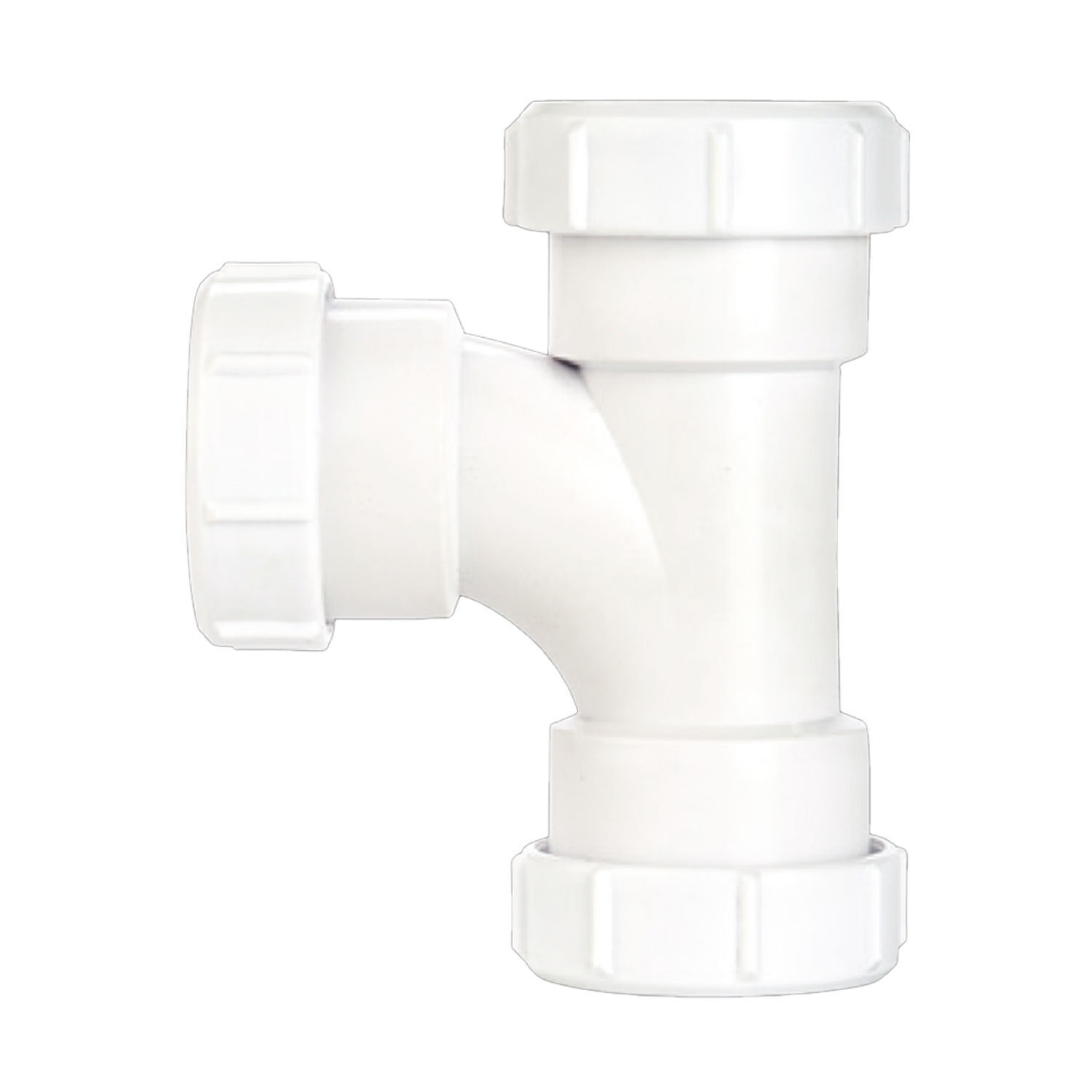 Securplumb Compression Swept Tee - White