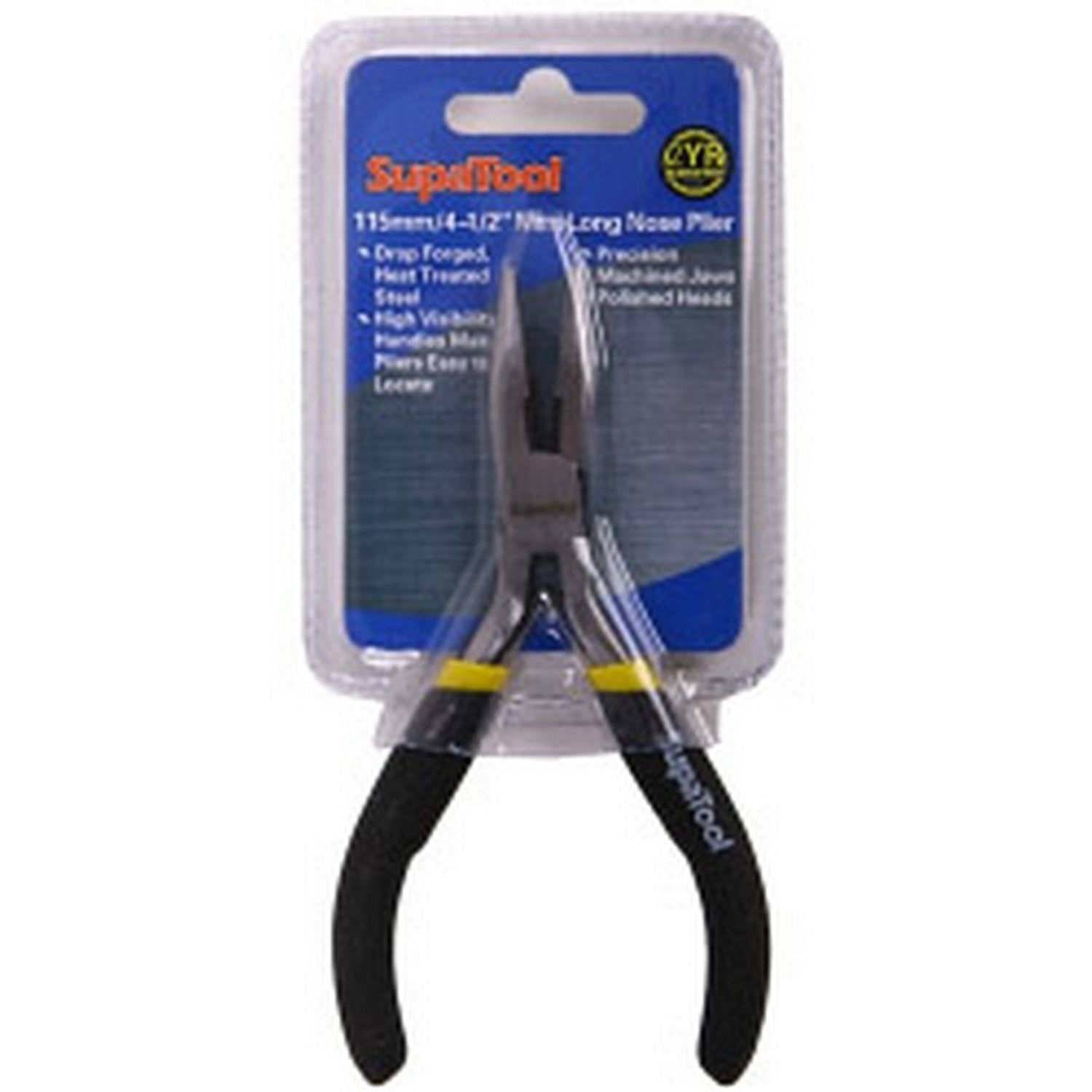 Supatool Unisex Black Mini Long Nose Plier In - Image 3