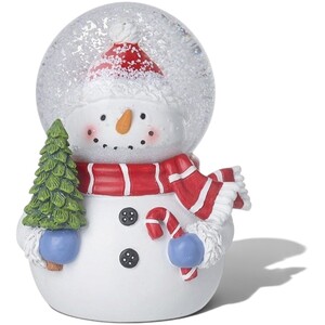 Snowman Christmas Snow Globe