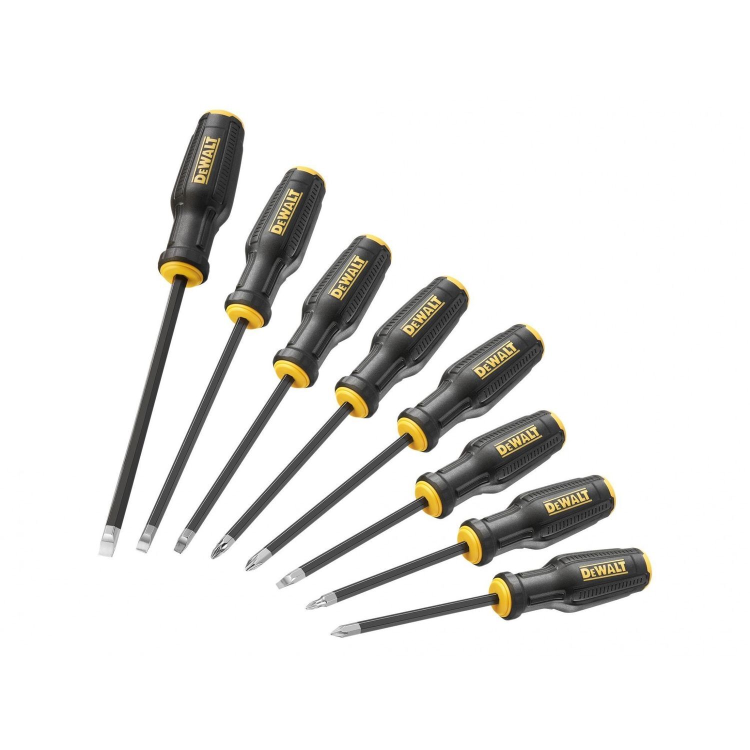 Dewalt Hand Tools Max Fit Screwdriver Set, 8 Piece - Multi Colour