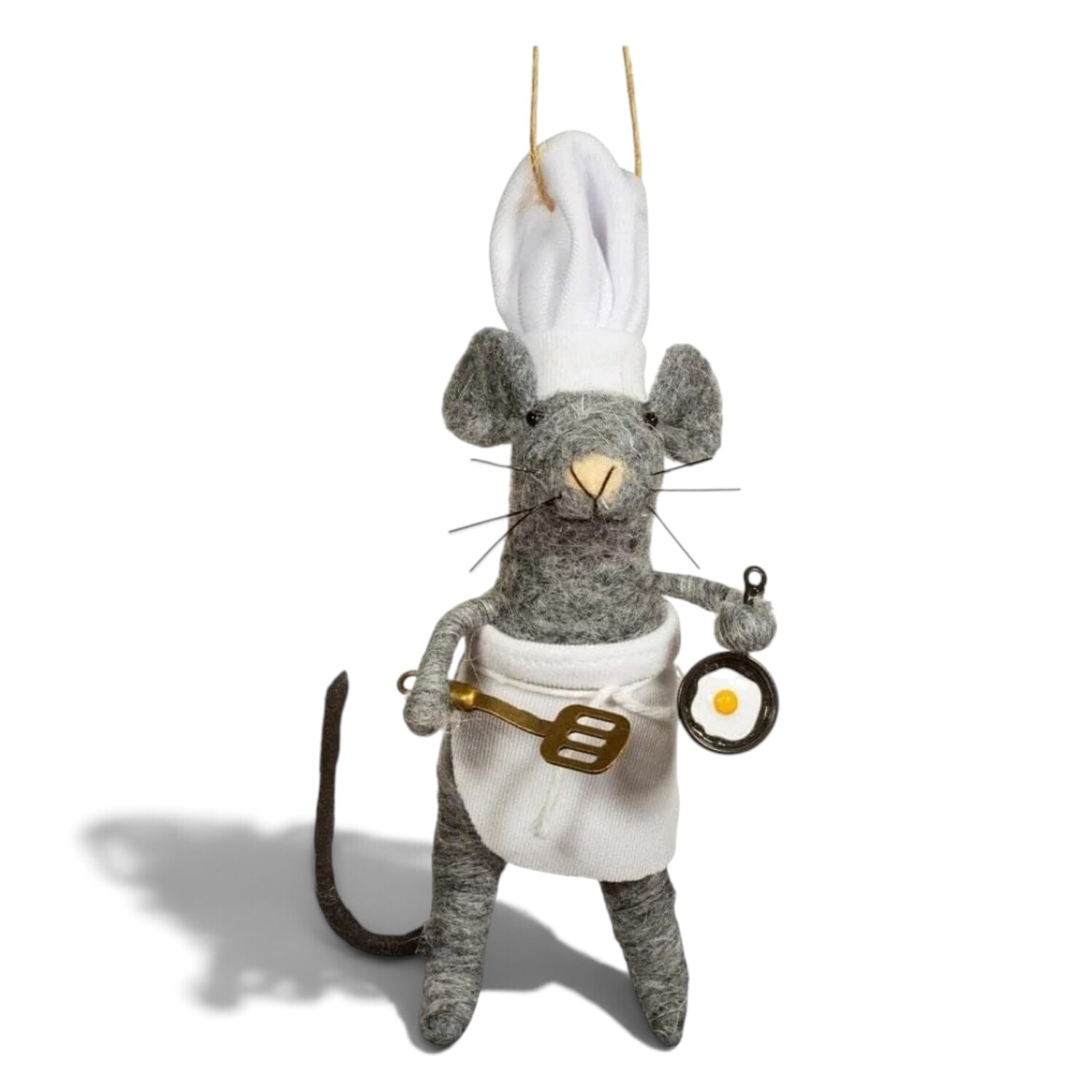 Sass & Belle Mouse Chef Felt Decoration - Image 8
