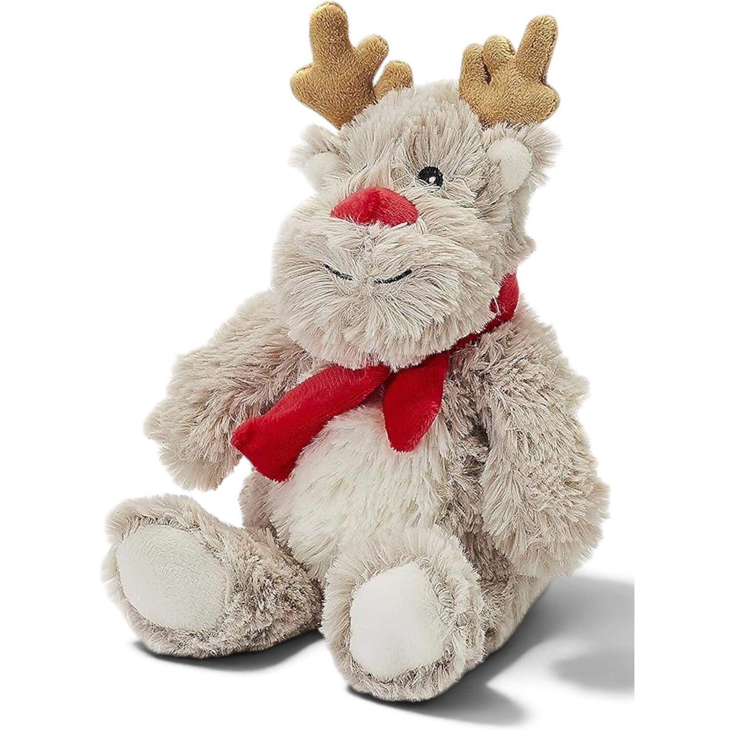 Warmies (Reindeer) Microwavable Mini Plush Toy Wheat Filled Lavender Scent Hot/Cold Therapy - Image 5