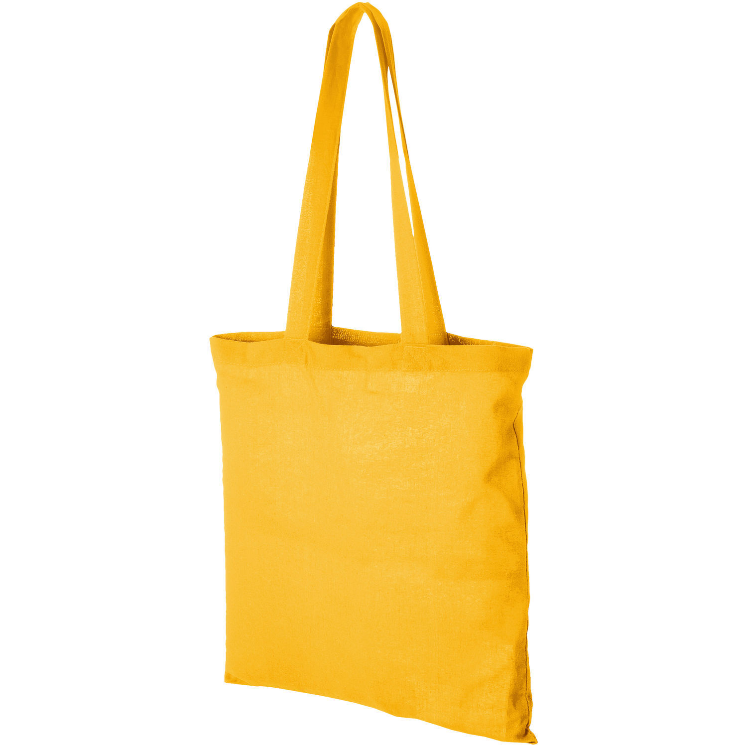 Bullet Madras Cotton Tote - Yellow