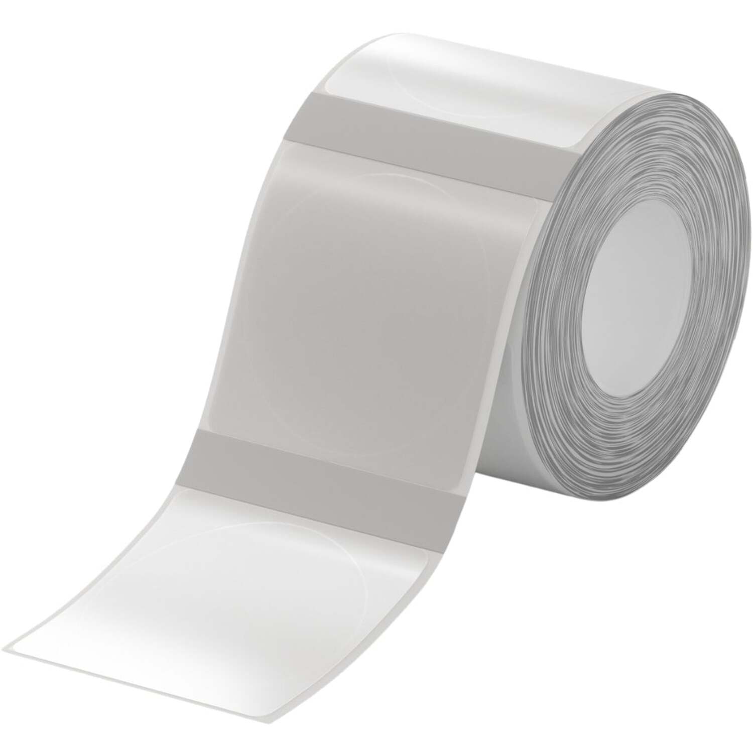 Niimbot B Range 31X31mm Transparent Thermal Label Roll - Transparent Round