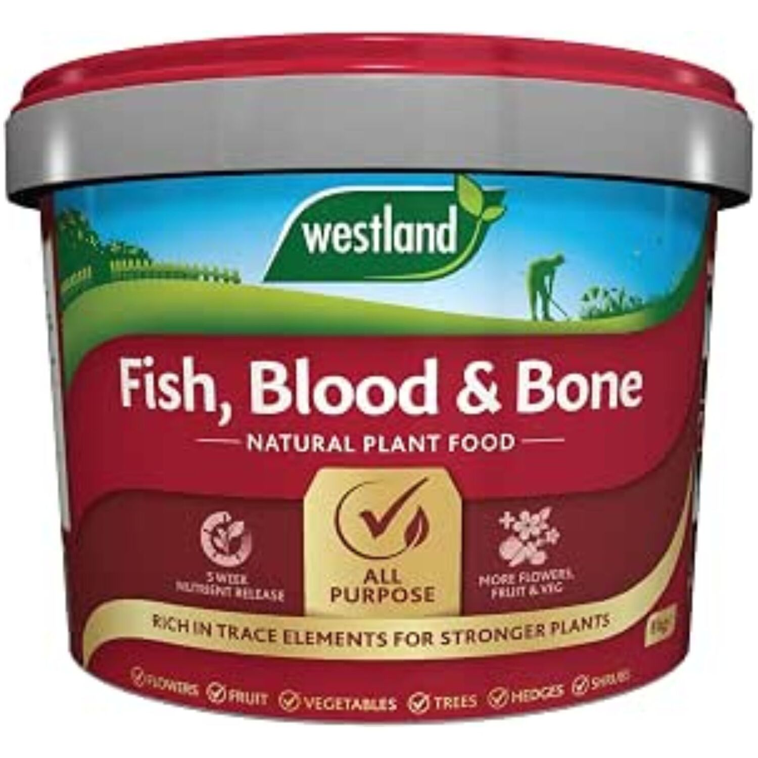 Westland Fish, Blood & Bone B - Natural Fertiliser Brown