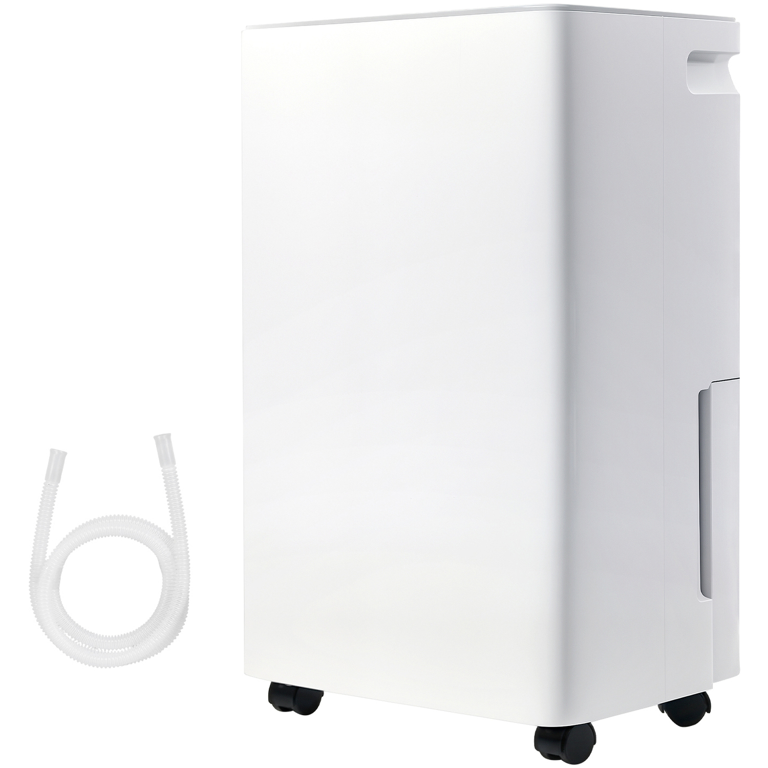 10L Portable Dehumidifier White Air Purifier Quiet Moisture Extractor - White