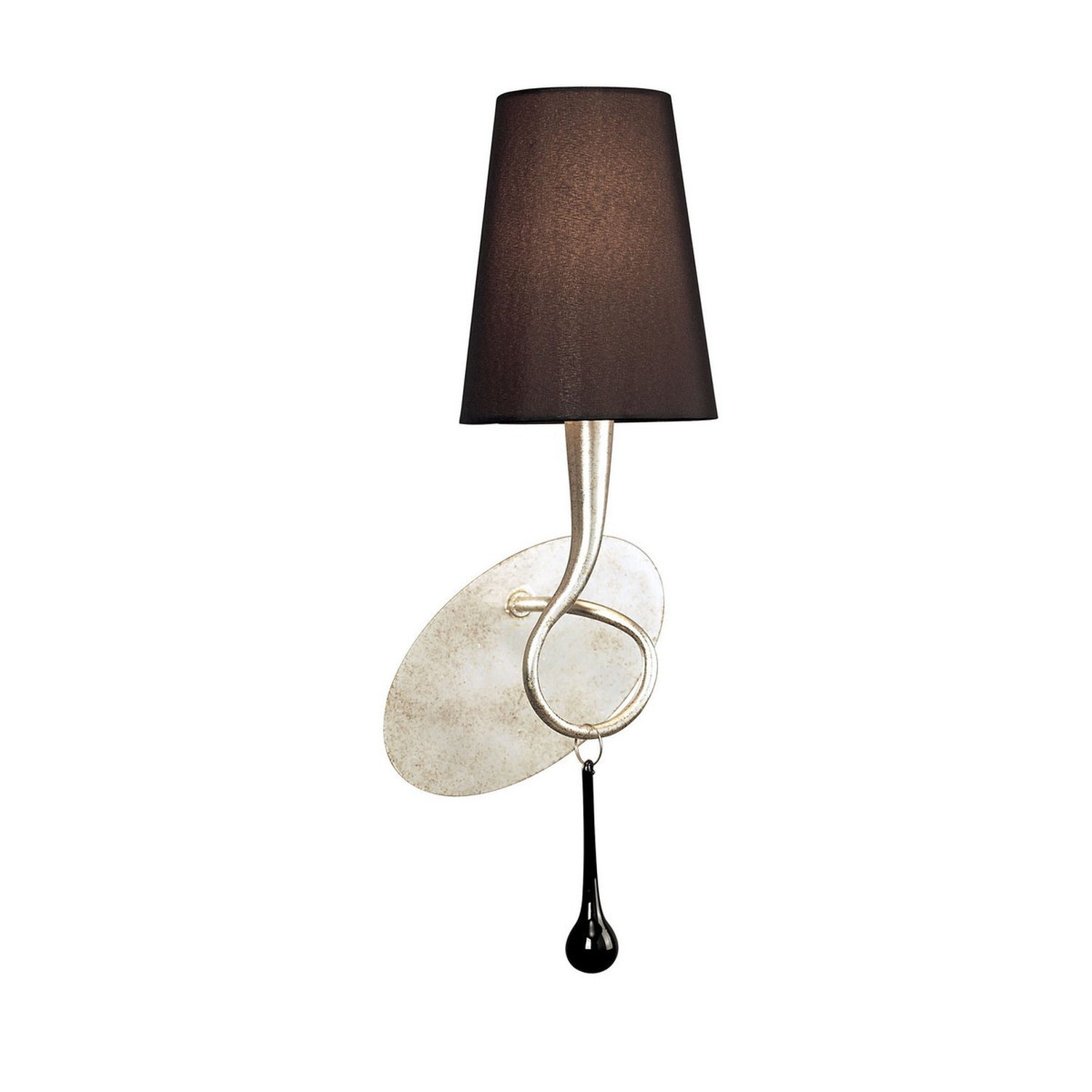Inspired Lighting Paola Wall Light Silver
