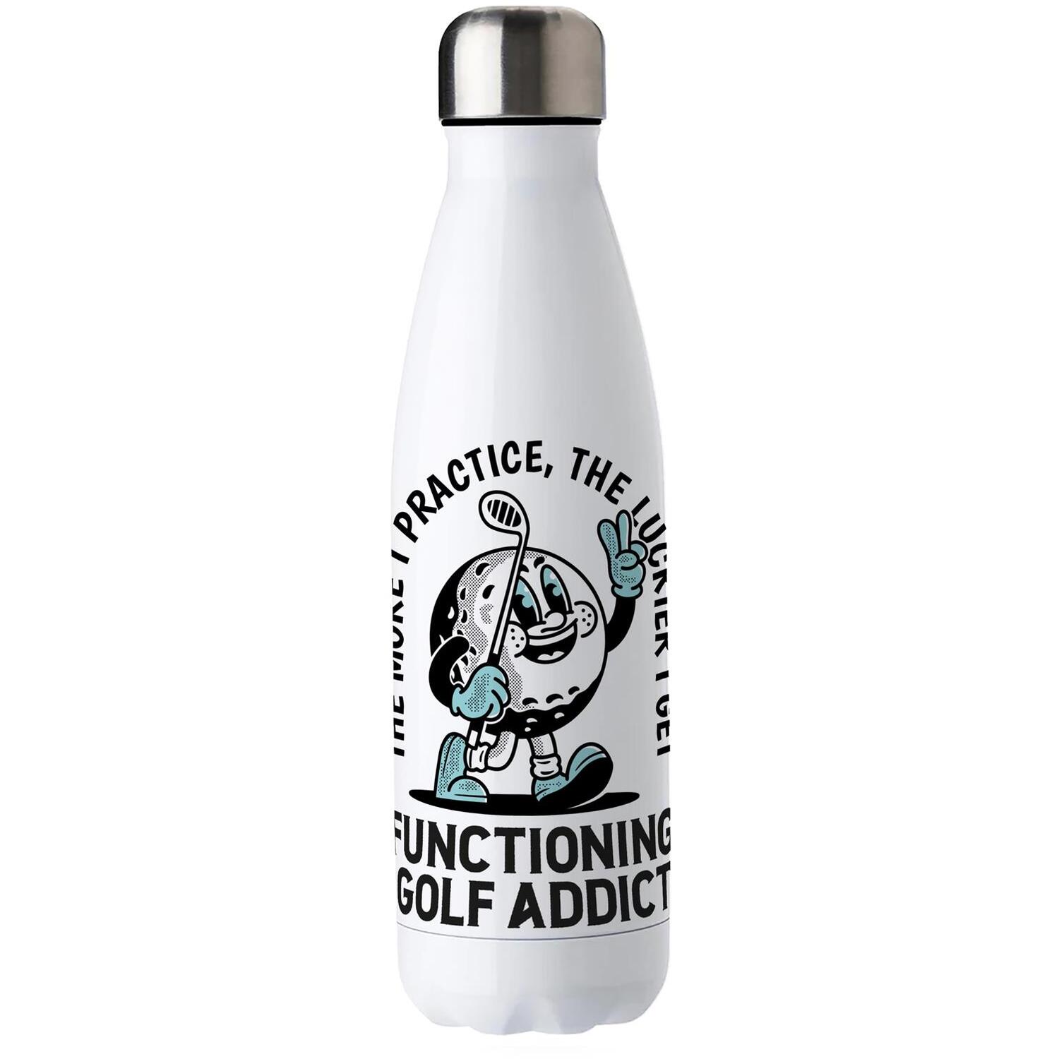Purely Home Golf Addicts Stainless Steel Water Bottle
