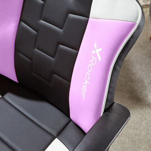 Pink/Black X Rocker Saturn Esport Gaming Chair shot 1170618