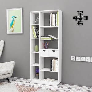 Luma Bookcase with Drawers and Shelves