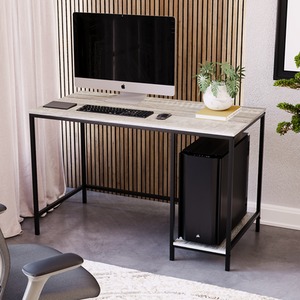 Brooklyn Desk with 2 Shelves