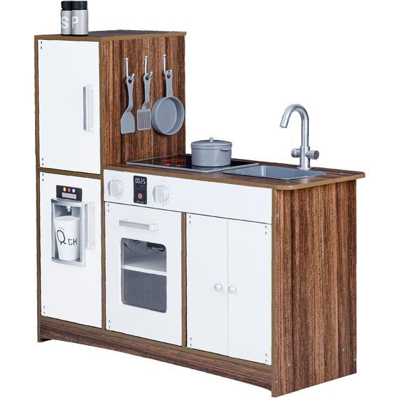 Teamson Kids - Little Chef Palm Spring Modern Play Kitchen - White  Wood