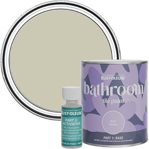 Rust-Oleum Bathroom Tile Paint in Matt Finish - Half Light 750ml
