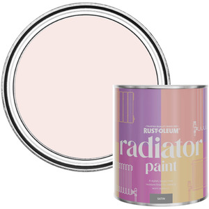 Rust-Oleum Radiator Paint in Satin Finish - China Rose 750ml