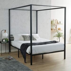 Home Source Sierra Four Poster Metal Bed Frame