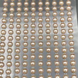 200 Champagne Round Pearls