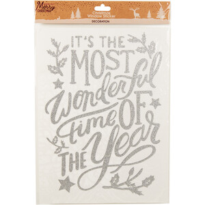 Christmas Window Sticker