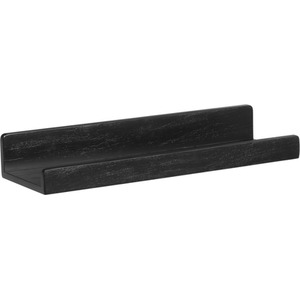 Black / 61cm Max Wall Mounted Shelves Mango Wood  shot 6200355