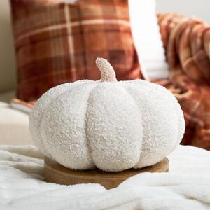 Pack of Boucle Fleece Autumn Halloween Pumpkin Filled Cushion