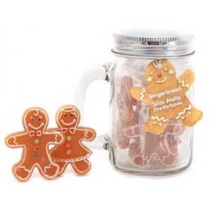 Gingerbread Scented Wax Melts In a Mason Jar