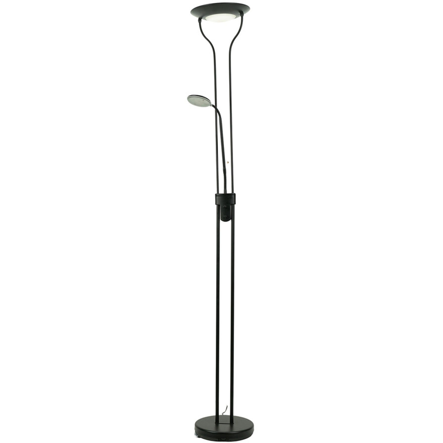 Image of Beata Uplighter Floor Lamp - Black