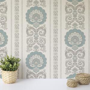 Vertical Vintage Damask