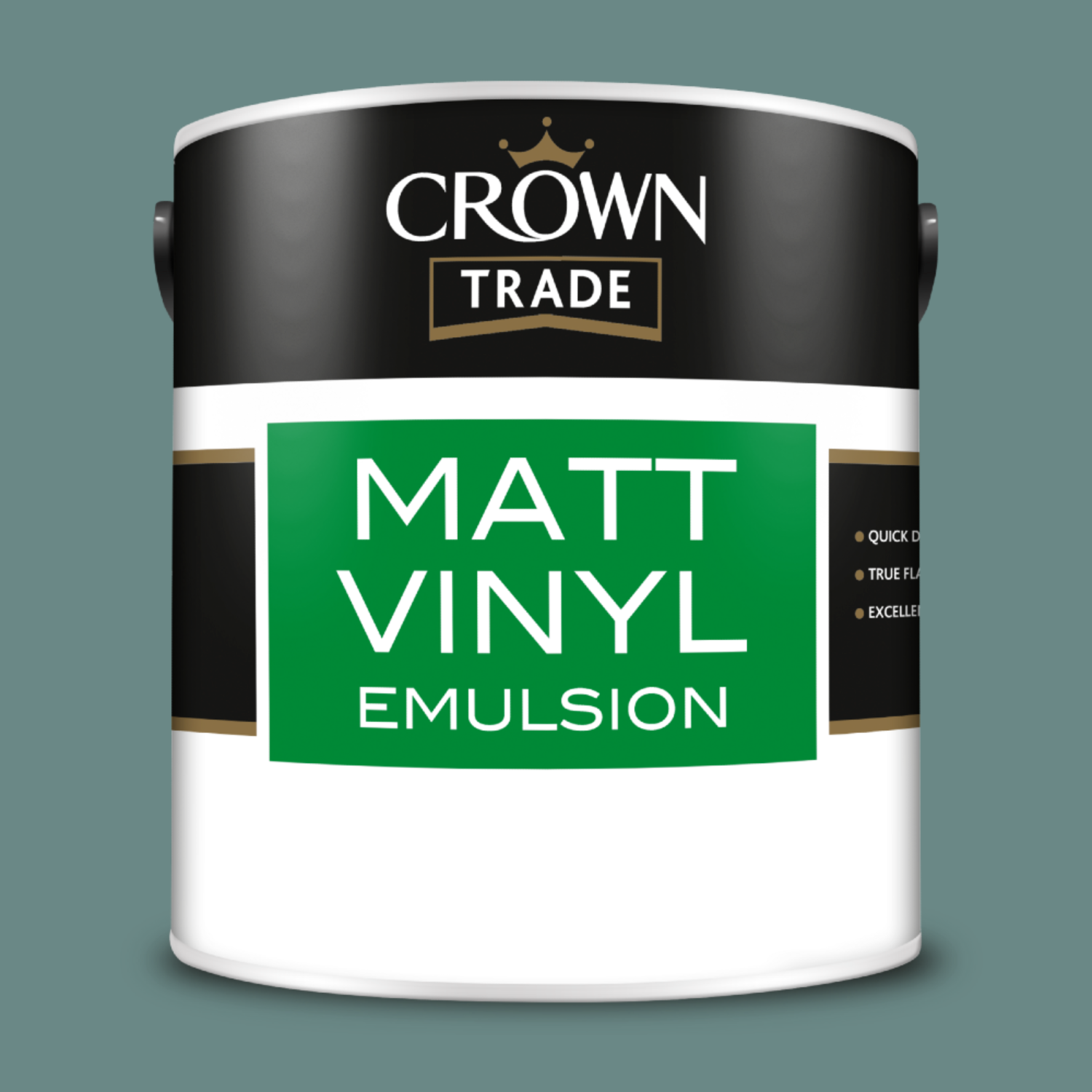 Crown Trade Vinyl Matt Mixed Colour - Botany Bay  / 2.5l