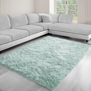Thick Soft Shaggy Plain High Pile Dream Area Rug