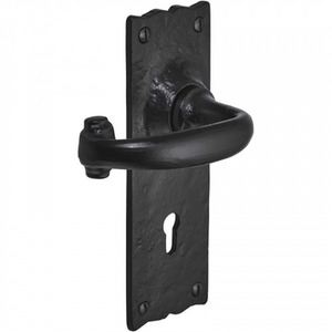 Cast Iron Antique Vintage Cottage Lock Door Handles