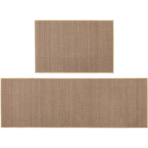 JVL Antarra Machine Washable Doormat and Runner Set