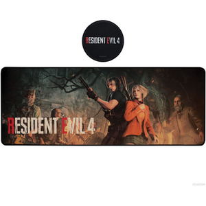 Resident Evil 4 Desk Pad  Coaster Set