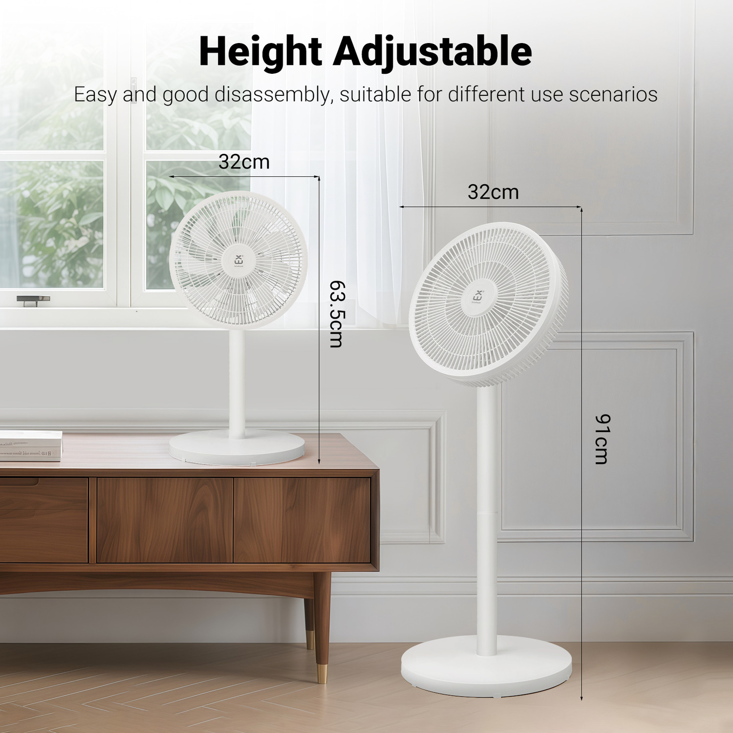 Minimalist Stand Fan
