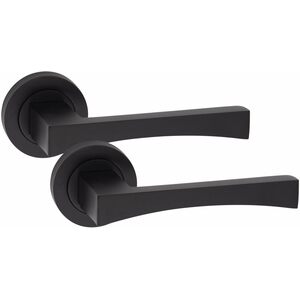 Wc Handle Set Wave Bathroom WC Toilet Door Handle On Round Rose Hinge Set