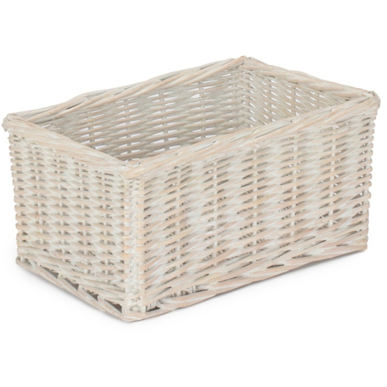 Image of White Wash Willow Trays - White&hellip;