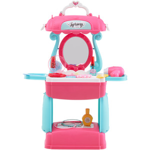 Kidkid Dressing Table Toy Set Portable with Carry Handle
