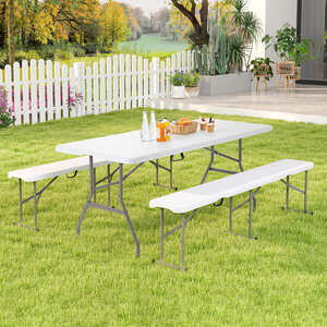 Portable Folding Bench Camping Dining Seat