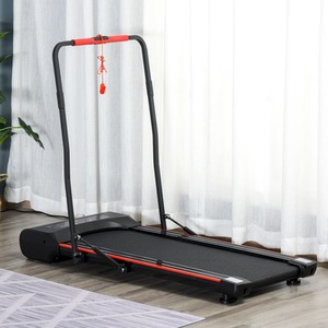 HOMCOM Walking Machine Treadmill with Double LED Display
