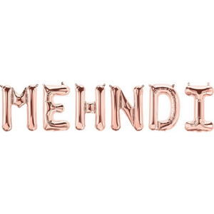 Mehndi Foil Balloons  RG