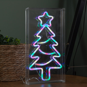 Light up RGB Neon Flex Christmas Tree Decoration