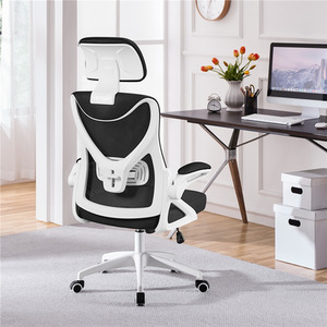 White / 11.4kg Yaheetech Ergonomic High Back Office Chair shot 10858191