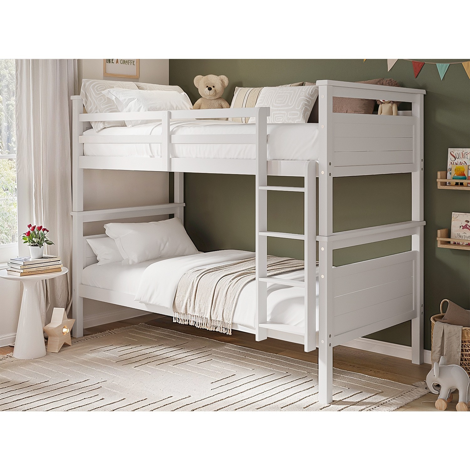 Atlanta Bunk Bed White