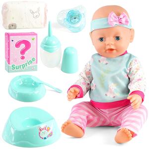 Interactive Baby Doll with Drinking and Crying Functions