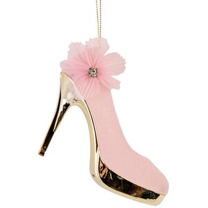 Pink High Heel Ornament