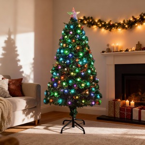 Diamonds Fibre Optic Christmas Tree