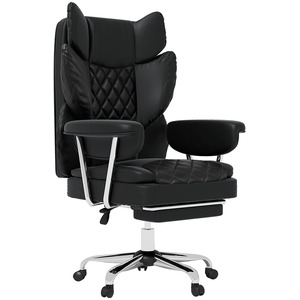 Office Chair for Heavy People with Footrest