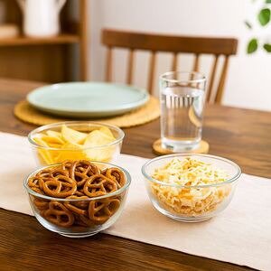 11cm Glass Snack Bowls